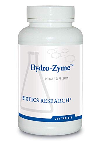 Biotics Research إنزيمات هيدرو زيم الهضمية من بيوتيكس ريسيرش للنساء والرجال مكمل إنزيمات الهضم يحتوي على بيتايدين HCL يدعم مستوى حموضة المعدة الصحي وصحة المناعة 250 إنزيم - Image 1